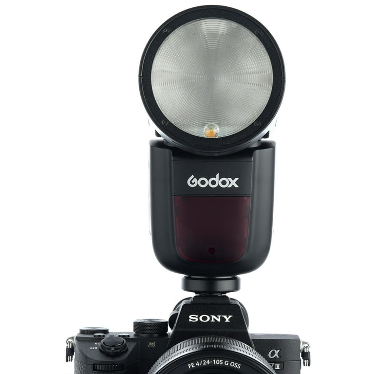 Godox V1-S TTL Li Ion Round Head Camera Light Flash for Sony ADI