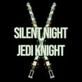 thumbnail image 2 of Men's Star Wars Christmas Silent Night Jedi Knight Graphic Tee Black 2X Big Tall, 2 of 4