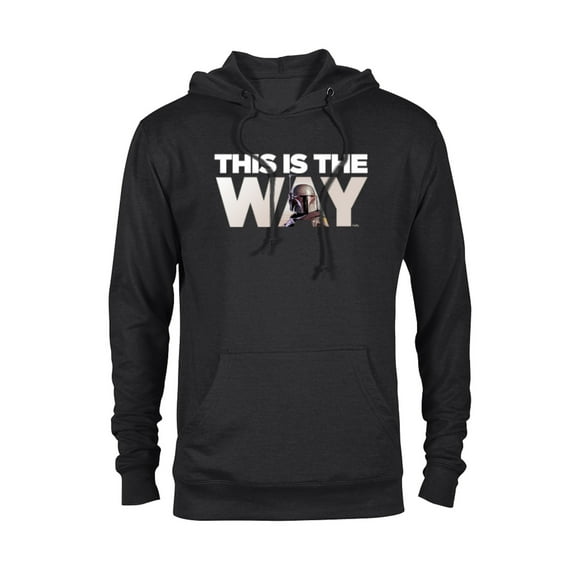 Star Wars Mandalorian Mando This Is The Way - Pullover Hoodie for Adults – Customized-Black