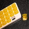 thumbnail image 2 of Pill Thing Monthly Translucent 31-Day Pill Organizer with Removable Pods, Yellow, 2 of 3