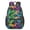 Monster Cartoon Truck, variant on Monster Cartoon Truck Purple Pattern 17" School Backpacks for Teens,Waterproof Oxford Fabric,S-Shape Padded Straps for School,Travel,Hiking,Camping