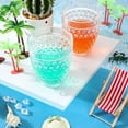 thumbnail image 2 of Pier 1 Emma Clear Luster Acrylic Tumbler 13 oz Drinking Glasses- Set of 4-Limited Edition, 2 of 8