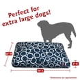 thumbnail image 3 of Majestic Pet | Fusion Rectangle Pet Bed For Dogs, Removable Cover, Navy, Extra Large, 3 of 6