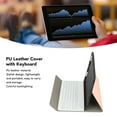 thumbnail image 4 of Keyboard Case, Colorful Backlighting 32.8ft Operating Distance Tablet Keyboard Case  for Pro 12.9in 4th 3rd Generation Black,Pink, 4 of 7