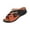 Saffron, variant on Womens Slip On Sandals, Wedges Heels for Women, Comfortable Wedge Summer Dressy Shoes Adjustable Buckle Straps Casual Lightweight Beach Vacation Walking Sandals, Ginger, 9