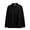 Sweatshirts-Black, variant on Gamivast Sweatshirts for Men Loose Fitted Long Sleeve Lapel Collar Casual Pullover Trendy Button Drop Shoulder Athletic Shirts Work Wear
