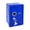Blue, variant on Mini Metal Safe Piggy Bank for Kids, Dual Lock Combination Dial & Key Lock Coin Savings Box with Removable Coin Drawer, Top Coin Slot Anti-Slip Small Money Storage Safe for Boys Girls Gift, Purple
