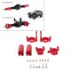 thumbnail image 1 of Nudillos de dirección RC Yotijar mecanizados para SCX10 90047 1:10 orugas rojo, 1 of 10