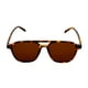 thumbnail image 2 of Baroc Super Star Brown Lentes de Sol Aviador Café Unisex UV400 Acetato Carey, 2 of 5
