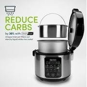 Aroma 12-Cup Cooked SmartCarb Rice Cooker & Multicooker