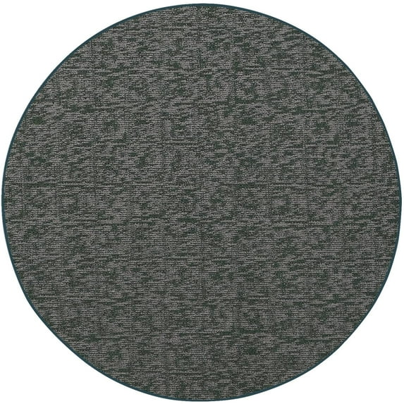 Indoor Outdoor custom size area rugs made in USA comes in Ten colors and Nine shapes rectangular,round,square,runners,oval,hexagon,octagon,half round - Green, 4' Round Area Rugs
