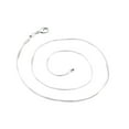 thumbnail image 1 of SIfdSeng 925 Sterling Solid Silver 1Mm Chains Necklace 1628 Inches, 1 of 9