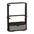 thumbnail image 2 of Organizador de joyas Salvador de 3 niveles con cajón de almacenamiento Negro, 2 of 9
