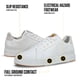 thumbnail image 3 of Zapatilla Carhartt Detroit FC2150-W7.5M de piel blanca para hombre, 3 of 6