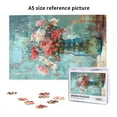 thumbnail image 6 of 1000 PCS Blooming Vase Puzzles For Adults 1000 Pieces,Relax Yourself,Puzzles Suitable For Entertaining With Family During Holidays,Vintage Style Flower Wooden Jigsaw Puzzles 1000 Piece, 6 of 6