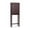 Black, variant on Teamson Home Tremolo Modern Boho Over Toilet Storage Cabinet with 2 Push-Open Doors, Sturdy Shelves, Solid Wood & Fluted Fronts