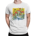 thumbnail image 2 of Enchanted Frog and Mushrooms Men's T-shirt, 2 of 3