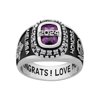Order Now for 2025 Graduation, Freestyle Women's Celebrium CZ Encrusted Year Class Ring, Personalized, High School or College