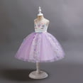 thumbnail image 5 of HAWEE Girls Unicorn Dress Party Princess Costume Fancy Dress up Wedding Birthday Tutu Tulle Dresses for Age 3-14 Years Old, 5 of 6