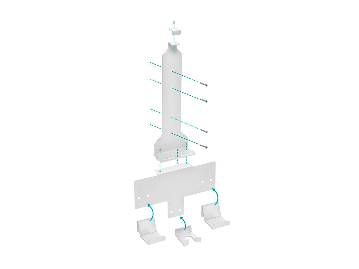 Monoprice Wall Mount for Full-Size PS5 Digital, Disc and Pro Editions