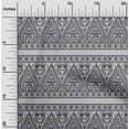 thumbnail image 1 of oneOone Organic Cotton Poplin Twill Fabric Stripe|Leaves & Floral Block Printed Craft Fabric BTY 42 Inch Wide, 1 of 4