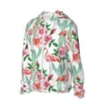 thumbnail image 2 of Fotbe Flamingo Flower Men's Women's UPF 50+ Sun Protection Jacket Hooded Cooling Shirt with Pockets Hiking Outdoor Performance-X-Large, 2 of 9