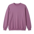 thumbnail image 4 of MEZZALL Women Sweatshirts Solid Color Long Sleeve Pullover Crewneck Casual Soft Knit Tops Everyday Wear Basic Daily Outdoor Comfort Travel, 4 of 4