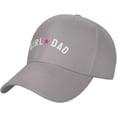 thumbnail image 3 of Girl Dad Dad Hat Outdoor Trucker Hat Unisex Classic Baseball Cap Adjustable Cascade Black, 3 of 7