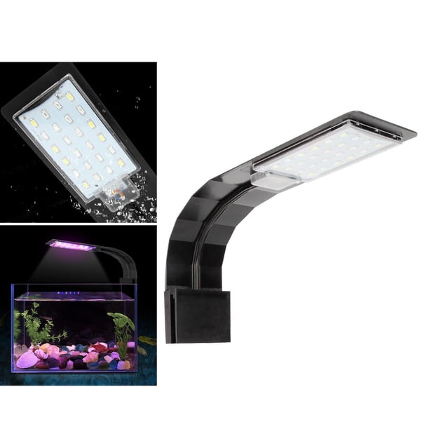 Clip de Acuario Ligero de Adecuado para Iluminación Creativa de Decoración para Negro A