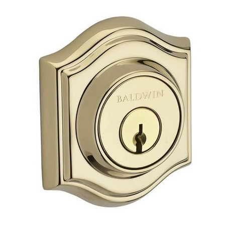 - Baldwin Traditional Arch Double Cylinder Deadbolt with Smartkey