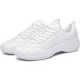 thumbnail image 6 of kkdom White Cheerleading Shoes Athletic Dance Sport Training Shoes Competition Tennis Sneakers Cheer Shoes Size 10.5, 6 of 7