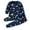 R97-Navy, variant on UAYOTSE Boys Girls Pjs Set Two Piece Fleece Pajamas kids Fall Winter Long Sleeve pajamas Loungewear,Sizes 12-18 Months