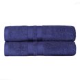 thumbnail image 2 of Superior Ultra-Soft Cotton Solid Bath Sheets, Set of 2, Navy Blue, 2 of 8