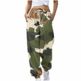 thumbnail image 2 of Styesk Pantalons pour Femmes Mode Imprimée avec Cordon de Serrage et Poches, 2 of 5
