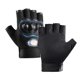 thumbnail image 5 of Guantes de ciclismo para mujeres y hombres, guantes de medio para bicicleta, guantes antideslizantes y transpirables para motocicleta de montaña Etiqueta colorida azul, 5 of 8