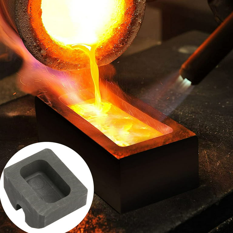 Graphite , Fast Cooling Heating Ingot Molds For Smelting 