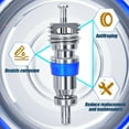 HVAC Schrader Valve Core for R32 R410A R22 Refrigerant, High Pressure ...