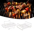thumbnail image 4 of Fryer Metal Rack, Fryer Rack Rectangle High Temperature Resistance  For Restaurants, 4 of 8