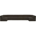 thumbnail image 4 of Meridian Furniture Ollie Brown Boucle Fabric Modular Sectional, 4 of 12