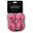 thumbnail image 1 of Pelotas de tenis mini Hyper Pet para perros pequeños, seguras, 4 unidades, rosa, 1 of 7