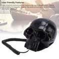 thumbnail image 4 of Skull Landline Corded Telephone, Keys Desk Phone with Quick Disconnection, Dialing, and Redialing Functionality, for Home Office, 4 of 7