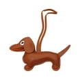 thumbnail image 2 of Aminojy PU Dachshund Bag Charm - Cute Cartoon Dog Handbag Accessory with Keychain, Animal Shape Purse Decor for Mom Daughter Best Friend, Car Home Decor Colorful Animal Bag Charm (4.7 Inch), 2 of 5