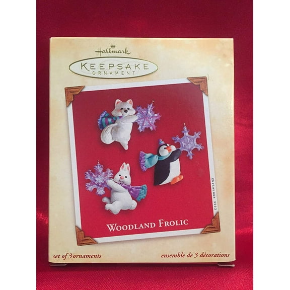 hallmark ornament 2002 woodland frolic