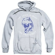 Jurassic Park My Vision Adult Pullover Hoodie Sweatshirt Athletic Heather