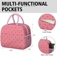 thumbnail image 6 of Lunch Bag Lunch Box for Women Reusable Insulated Lunch Bags,Water-Resistant Red Anchor Cooler Lunch Tote Bag, Large Capacity for Work Travel Picnic, 6 of 6