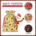 thumbnail image 7 of Fuzoiu Pineapples Sharks In Hawaiian Print Christmas Gift Bag,Burlap Gift Bag with Drawstring Closure & Hang Tag,Perfect for Holidays, Birthdays, and Special Occasions-Small, 7 of 7