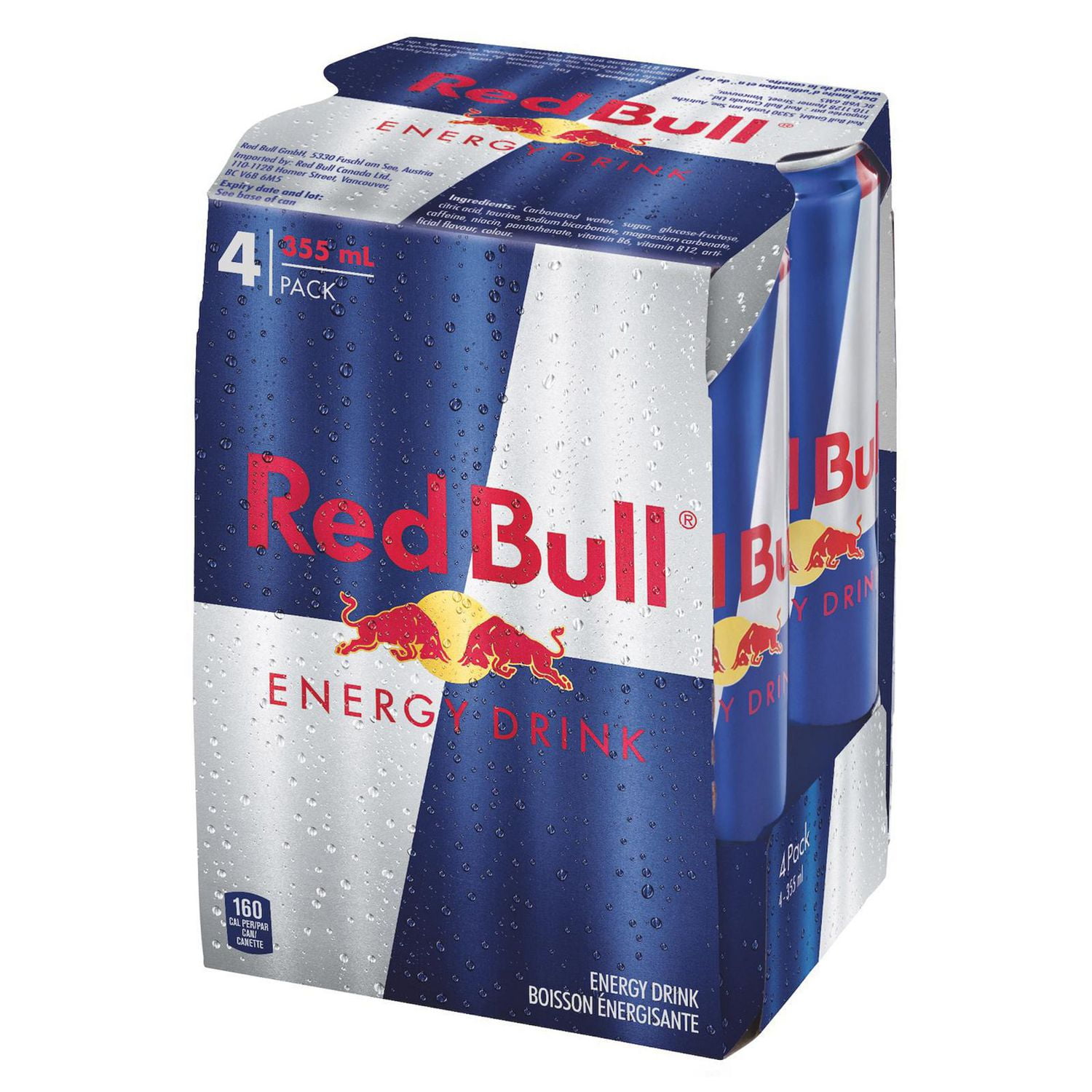 Red Bull Energy Drink, 355 ml (4 pack), 4 x 355 mL