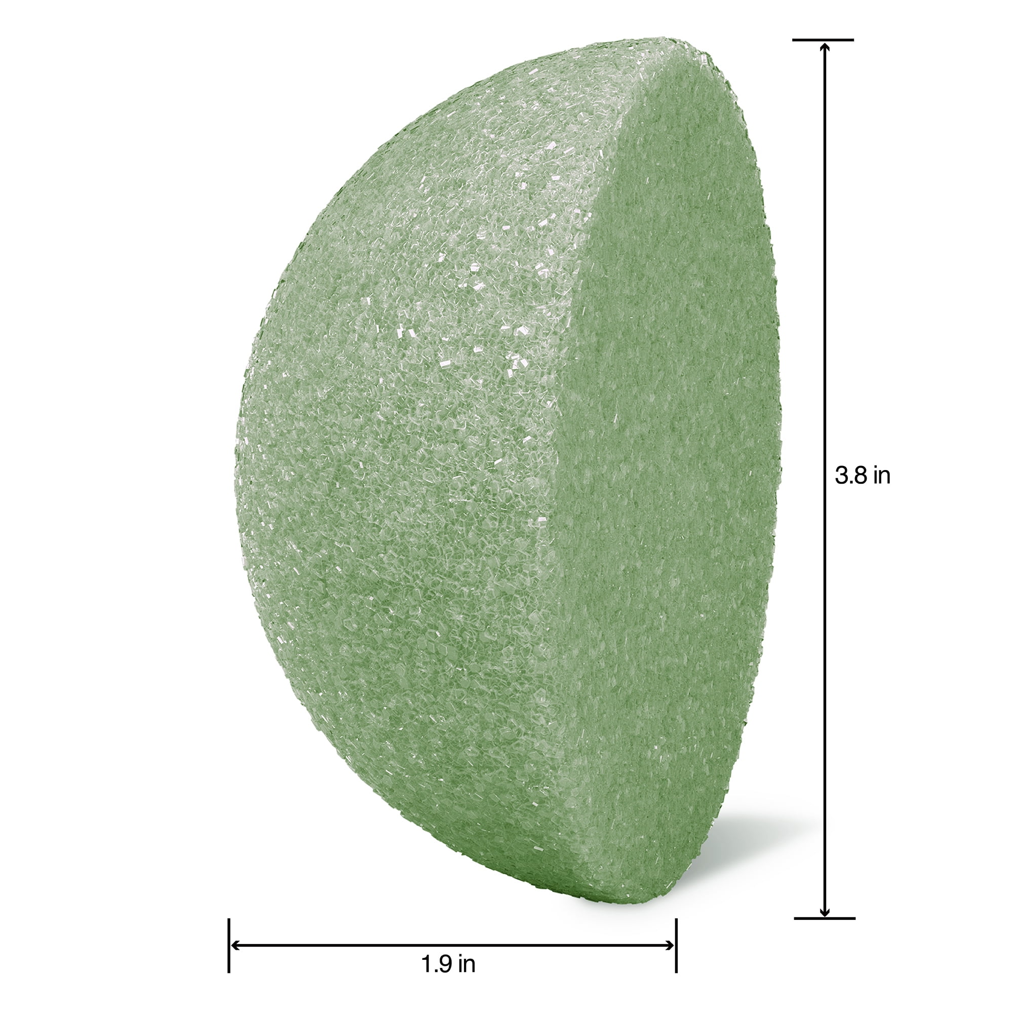 FloraCraft FloraFōM Green Half Ball Foam, 36 Pack
