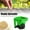 green#916🥕, variant on Handheld Grass Fertilizer Spreader | Portable Manual Seeder | Adjustable ABS 9.4"x8.8"x8.2" | Garden Lawn Planting Tool