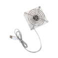 thumbnail image 2 of Decoración de con tumba de indias de ventilador de hámster, ventilador de aire de enfriamiento de verano acrílico para hámster, 2 of 8